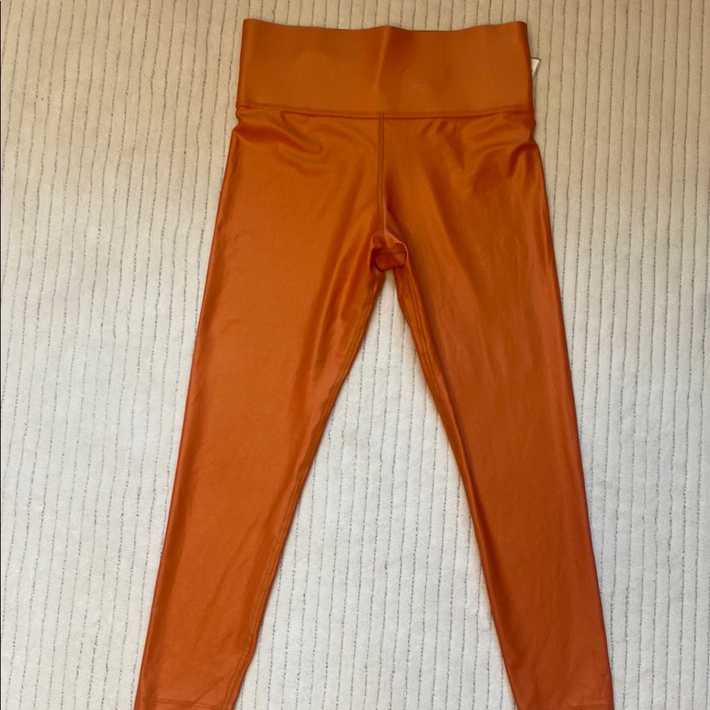 adidas Orange High-Waist Leggings